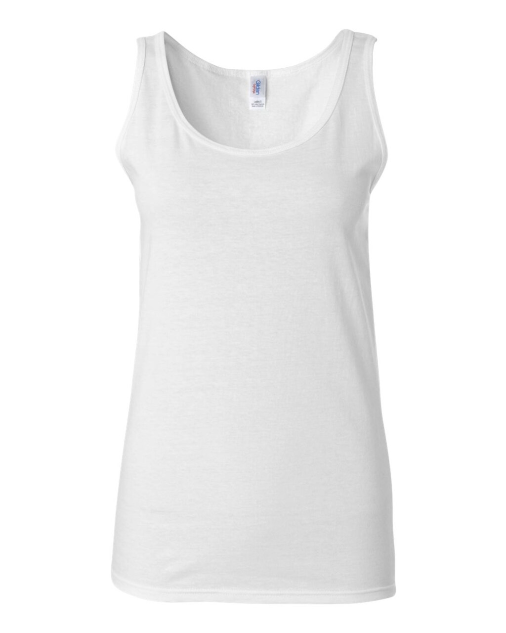Gildan Softstyle Women’s Tank Lightweight Fitted Sleeveless Top for Everyday Wear